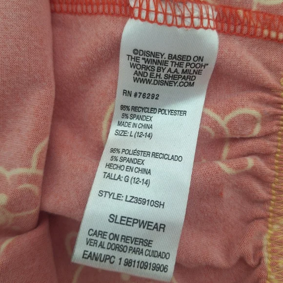 Disney Winnie the Pooh pajama set - Picture 8 of 8